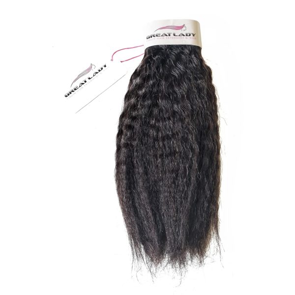 Tissage kinky straight en cheveux naturels