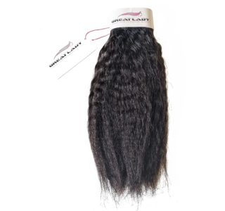 Tissage kinky straight en cheveux naturels