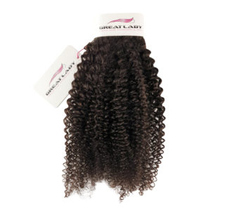 Tissage cheveux naturels frisés Kinky Curly