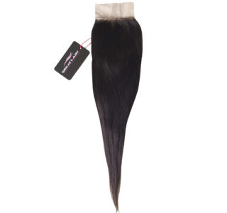 lace closure raw hair lisse avec cheveux naturels noirs