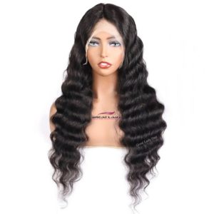 Perruque lace wig loose deep cheveux naturels
