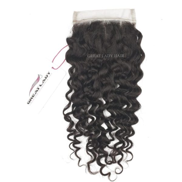 Lace Closure Curly Cheveux Naturels