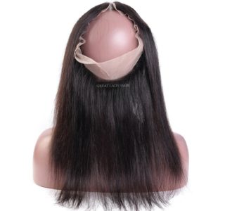 Lace frontal 360 lisse cheveux naturels
