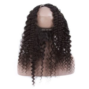 Lace frontal 360 ddep wave cheveux naturels