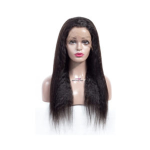Perruque lace wig cheveux naturels kinky straight