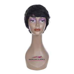 Perruque courte américaine pixie cut
