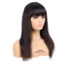 Perruque Frange Lisse Cheveux Naturels – Image 2