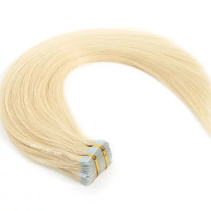 Extension à bande adhésive blond platine