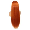 Perruque Lace Wig Lisse Orange Ginger – Image 2